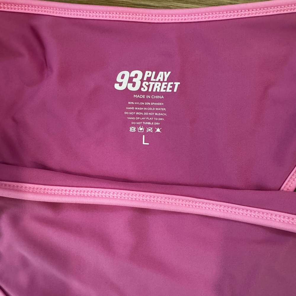 93 Play Street Poppy Pink Bikini Set - Picture 6 of 6